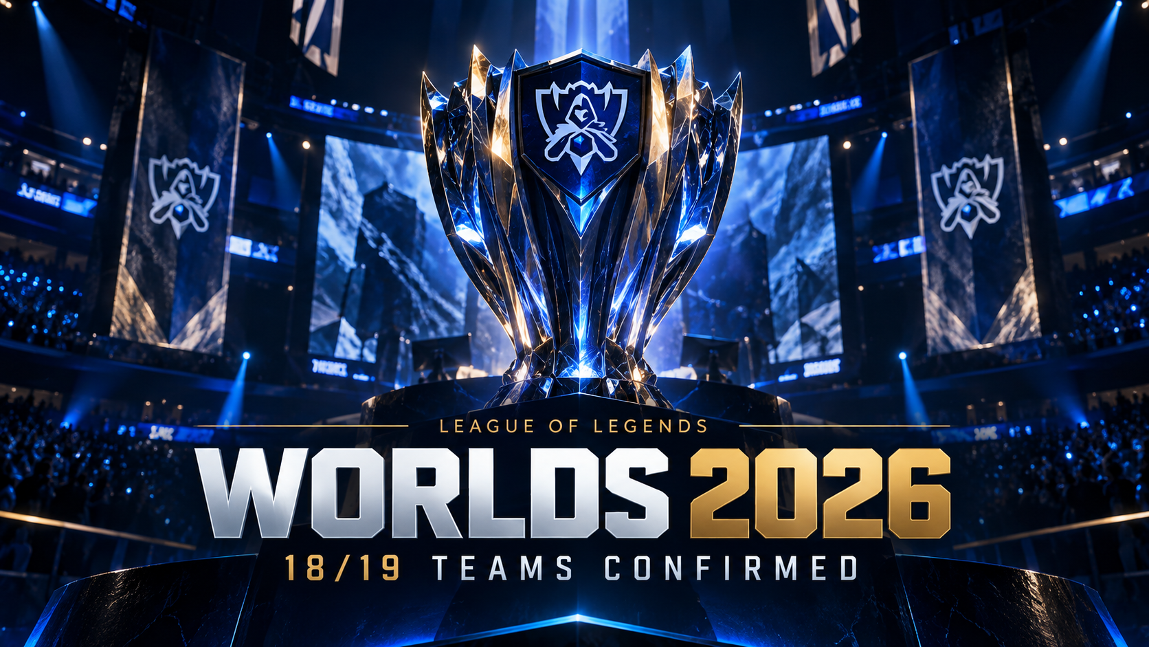 Worlds 2026 — 18 of 19 teams confirmed